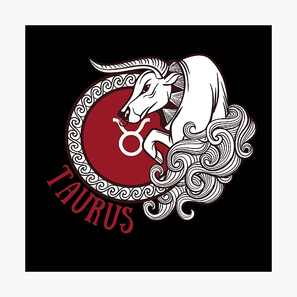 Item preview, Taurus Bull Astrology designed and sold by BodhiCrave.