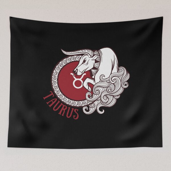 Item preview, Taurus Bull Astrology designed and sold by BodhiCrave.