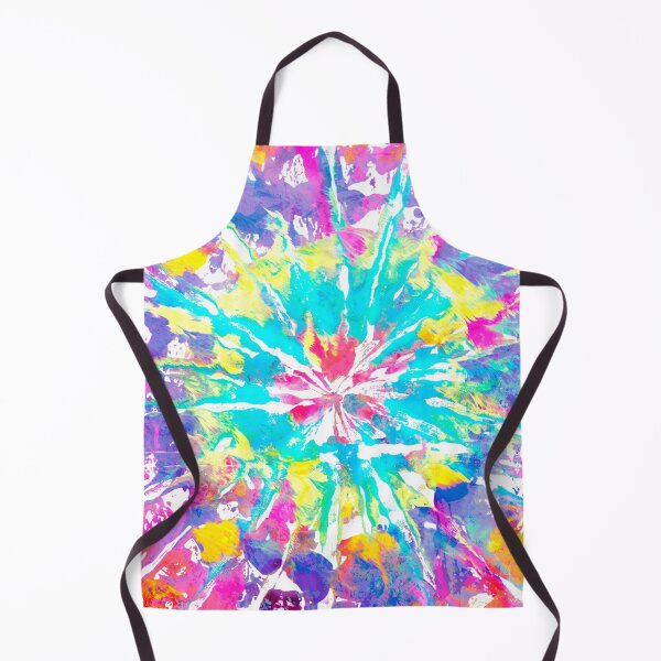 Item preview, Crazy Multi Color Bomb // Rainbow Tie-dye Abstract Hand Painted Acrylic Watercolor Colorful Splatter designed and sold by AEJdesign.