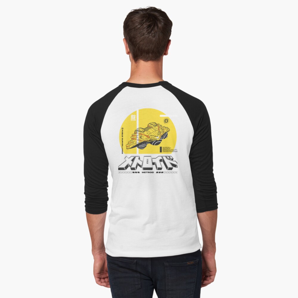 Item preview, Baseball ¾ Sleeve T-Shirt designed and sold by Hiro-Yasuo.