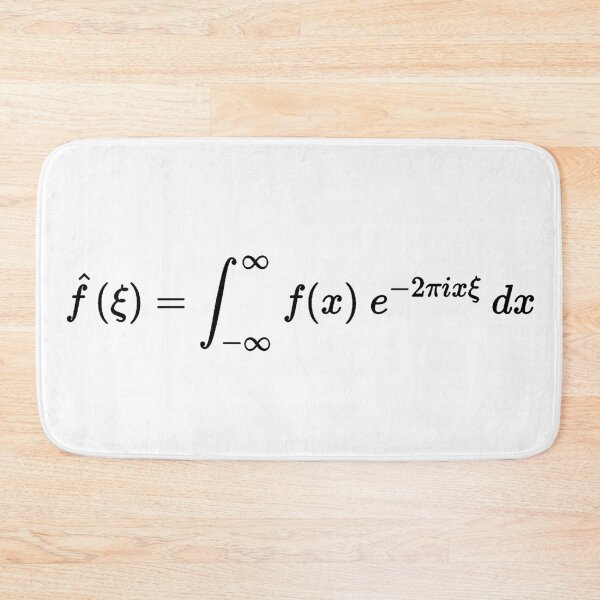 Item preview, fourier transform equation, calculus and math designed and sold by NoetherSym.
