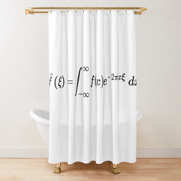 Item preview, fourier transform equation, calculus and math designed and sold by NoetherSym.