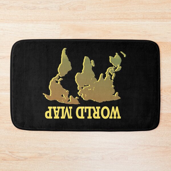 Item preview, Upside Down Map - Funny world T-shirt designed and sold by FunnyDSN.