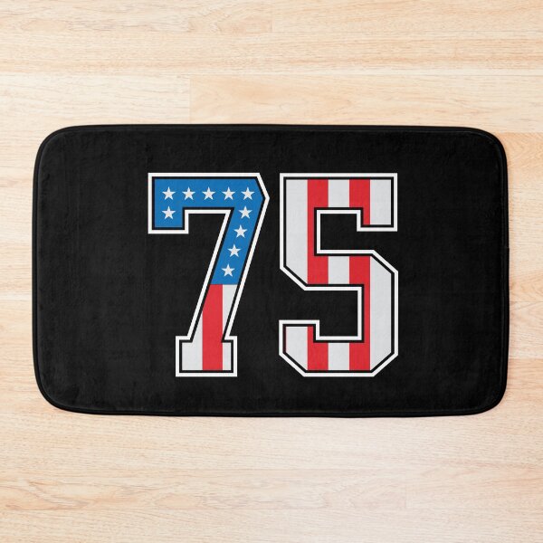 Item preview, 75 American Lucky Number Seventy-five United States Flag designed and sold by Urosek.