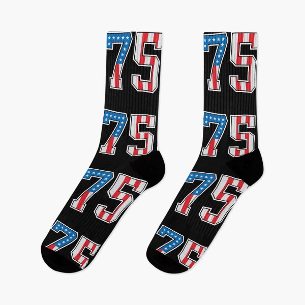 Item preview, 75 American Lucky Number Seventy-five United States Flag designed and sold by Urosek.
