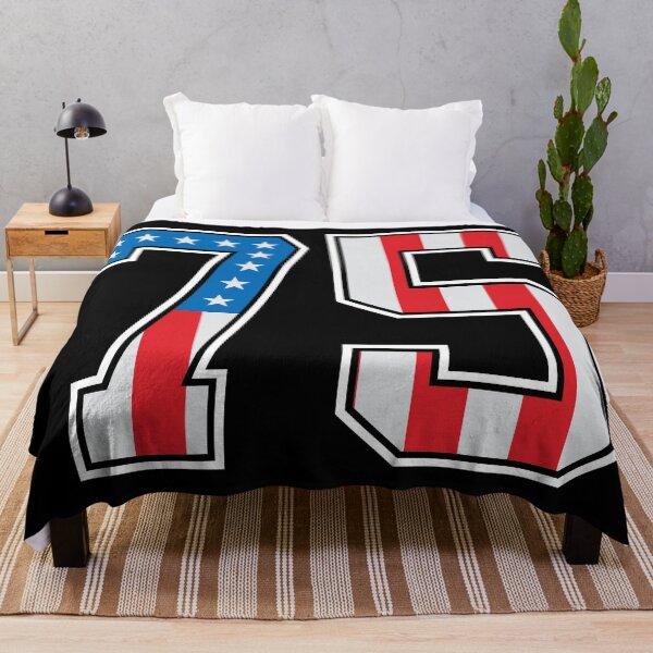 Item preview, 75 American Lucky Number Seventy-five United States Flag designed and sold by Urosek.