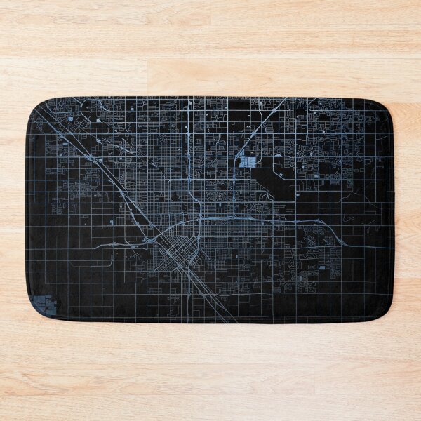 Item preview, Fresno California City Map designed and sold by onyxember.