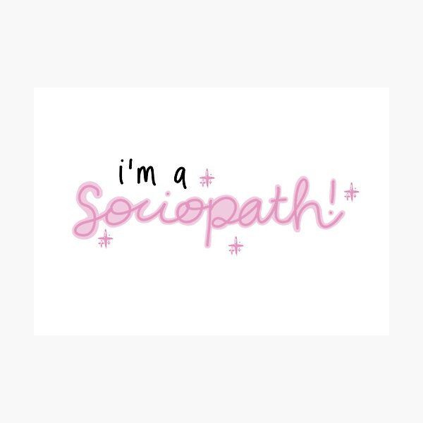 Item preview, Kai sociopath quote designed and sold by Complete Lemon.