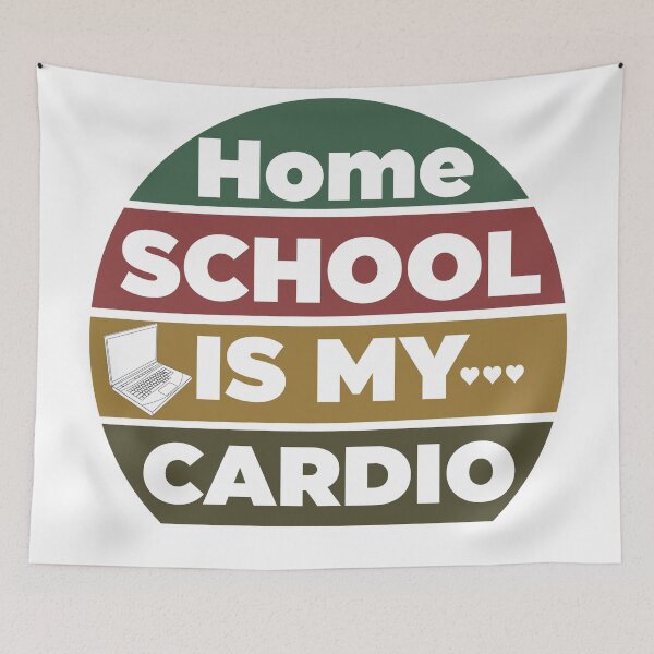 Item preview, Home School Is My Cardio designed and sold by Rami Khalifah.