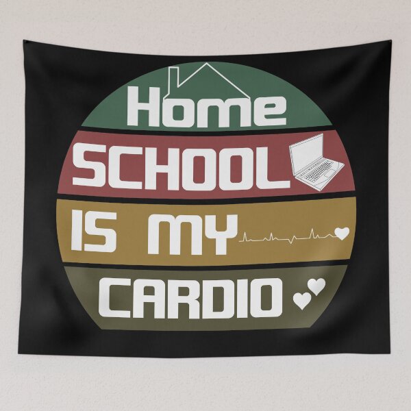 Item preview, Home School Is My Cardio designed and sold by Rami Khalifah.