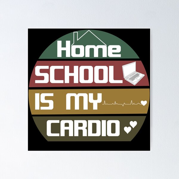 Item preview, Home School Is My Cardio designed and sold by Rami Khalifah.