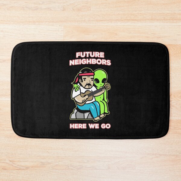 Item preview, Future Neighbors, Here We Go – Mars Here We Come Friends With Aliens designed and sold by The Green Corner.