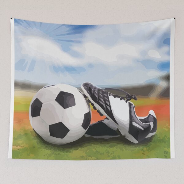 Item preview, soccer ball and cleats designed and sold by Angela C.