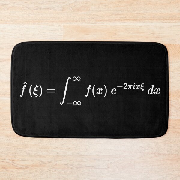 Item preview, fourier transform equation math and calculus basics designed and sold by NoetherSym.