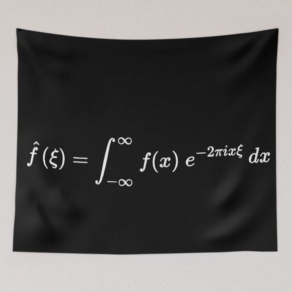 Item preview, fourier transform equation math and calculus basics designed and sold by NoetherSym.