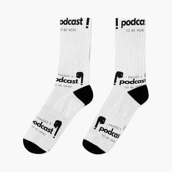 Item preview, I Paused A Podcast To Be Here  designed and sold by spanningtime.