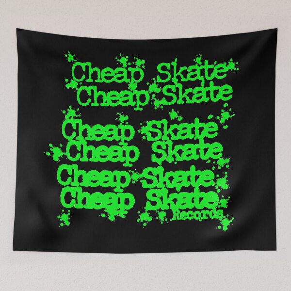 Item preview, Cheapskate Records Type (Green) designed and sold by Getonboardman.