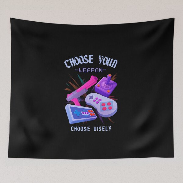 Item preview, Choose Your Weapon Gamer designed and sold by Gevover.
