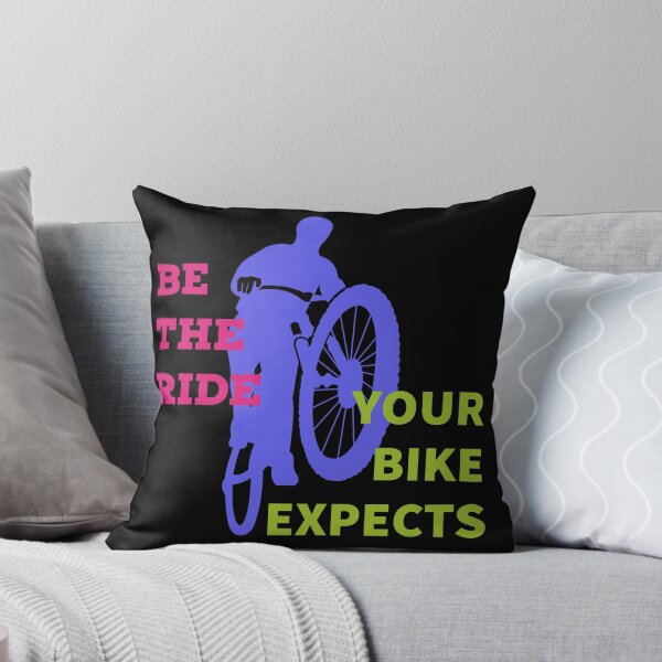 Item preview, Be the ride your bike expects desin | ride a bike | love my bicycle featuring orange bicycle rider designed and sold by TatianaLG.