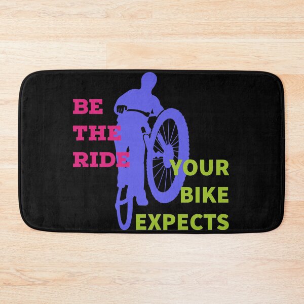 Item preview, Be the ride your bike expects desin | ride a bike | love my bicycle featuring orange bicycle rider designed and sold by TatianaLG.