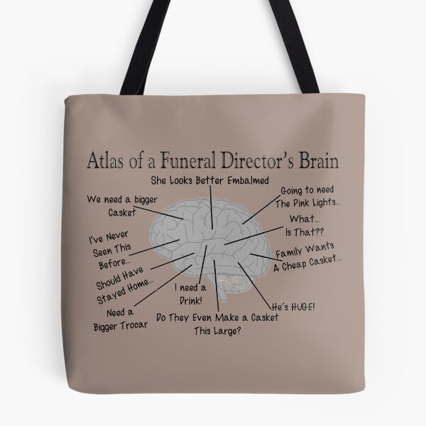Item preview, Funny Funeral Director's Brain designed and sold by gailg1957.