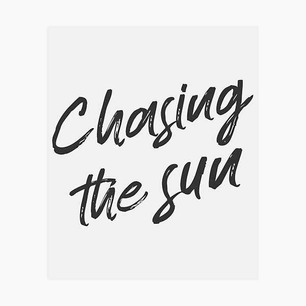 Item preview, Chasing the Sun designed and sold by LongTunnel.