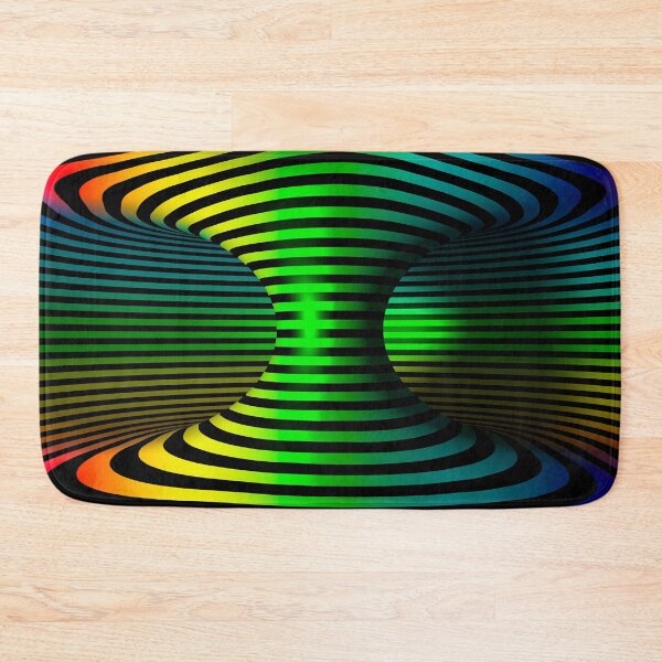 Item preview, Optical Illusion of a holographic 3d Torus Cylinder inside tops, cases, posters, etc. designed and sold by YourIllusion.