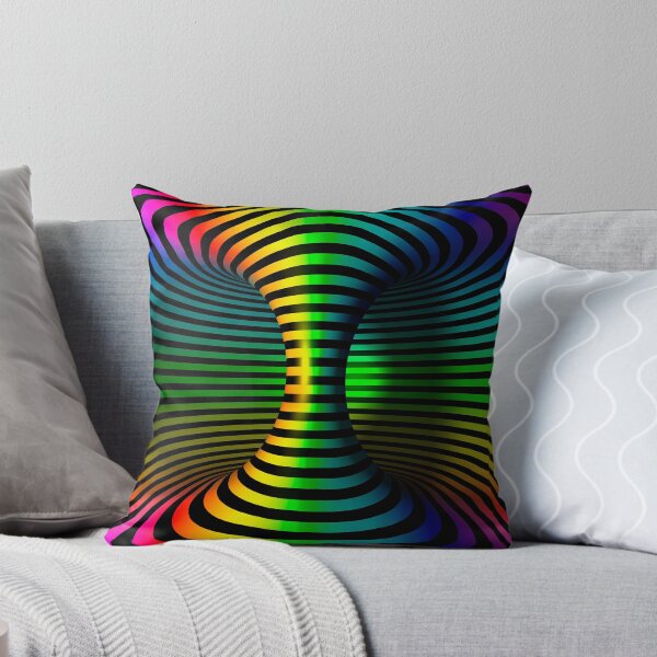 Item preview, Optical Illusion of a holographic 3d Torus Cylinder inside tops, cases, posters, etc. designed and sold by YourIllusion.