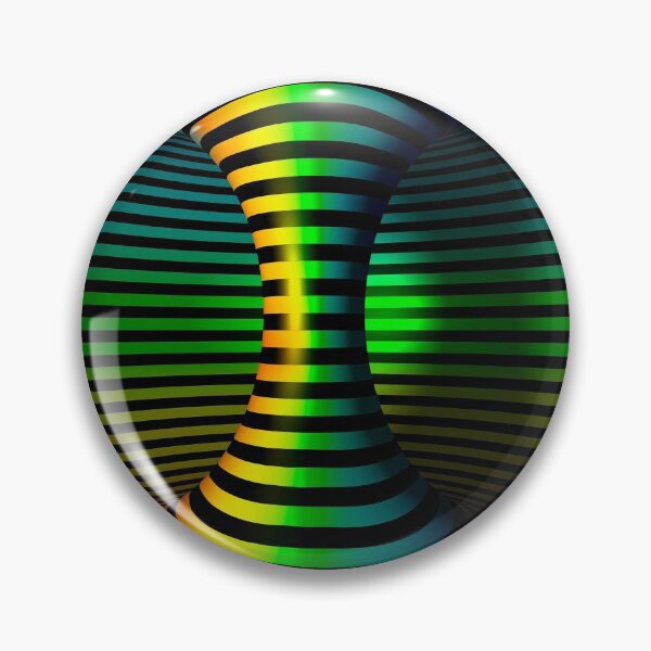 Item preview, Optical Illusion of a holographic 3d Torus Cylinder inside tops, cases, posters, etc. designed and sold by YourIllusion.