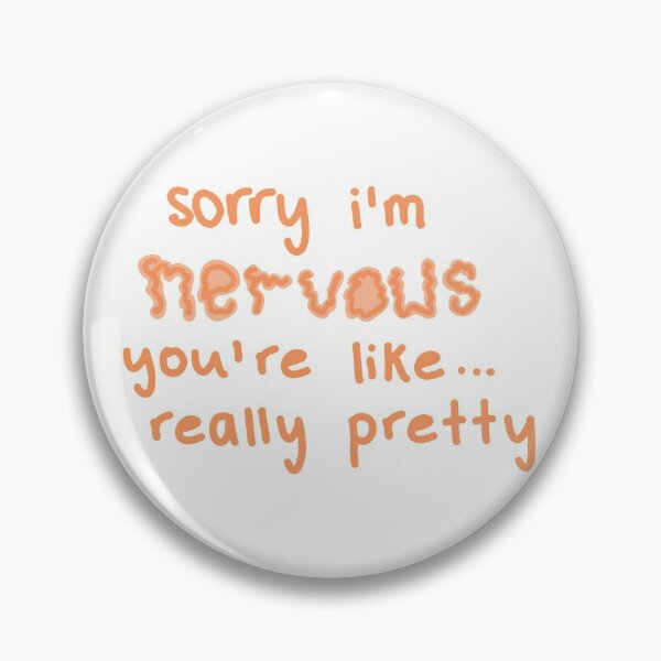 Item preview, Kai Parker nervous quote designed and sold by Complete Lemon.