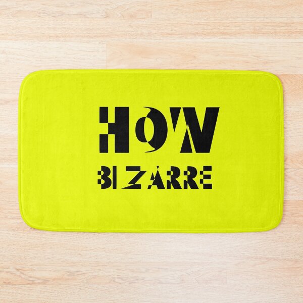 Item preview, How Bizarre Yellow  designed and sold by DamaliePierre.