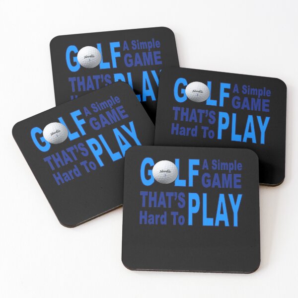 Item preview, Golf a Simple Game That's Hard to Play! designed and sold by crushshirts.