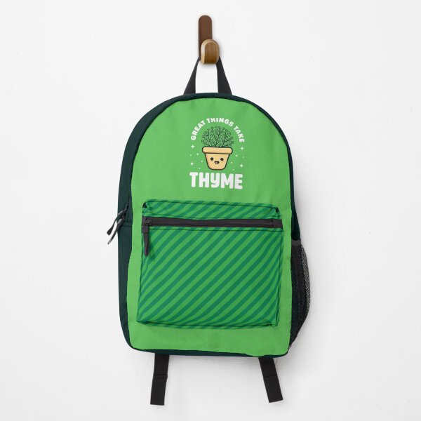 Item preview, Great Things Take Thyme - Cute Plant Pun designed and sold by Gudland.