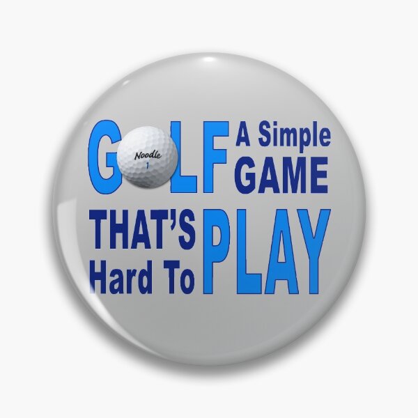 Item preview, Golf a Simple Game That's Hard to Play! designed and sold by crushshirts.