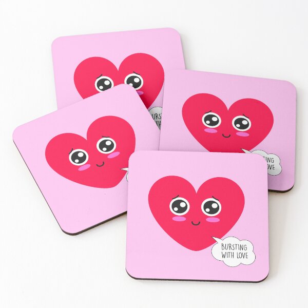 Item preview, Bursting with love - Funny Valentines Day designed and sold by HappyLime.