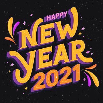Artwork thumbnail, happy new year 2021 by th3profamer