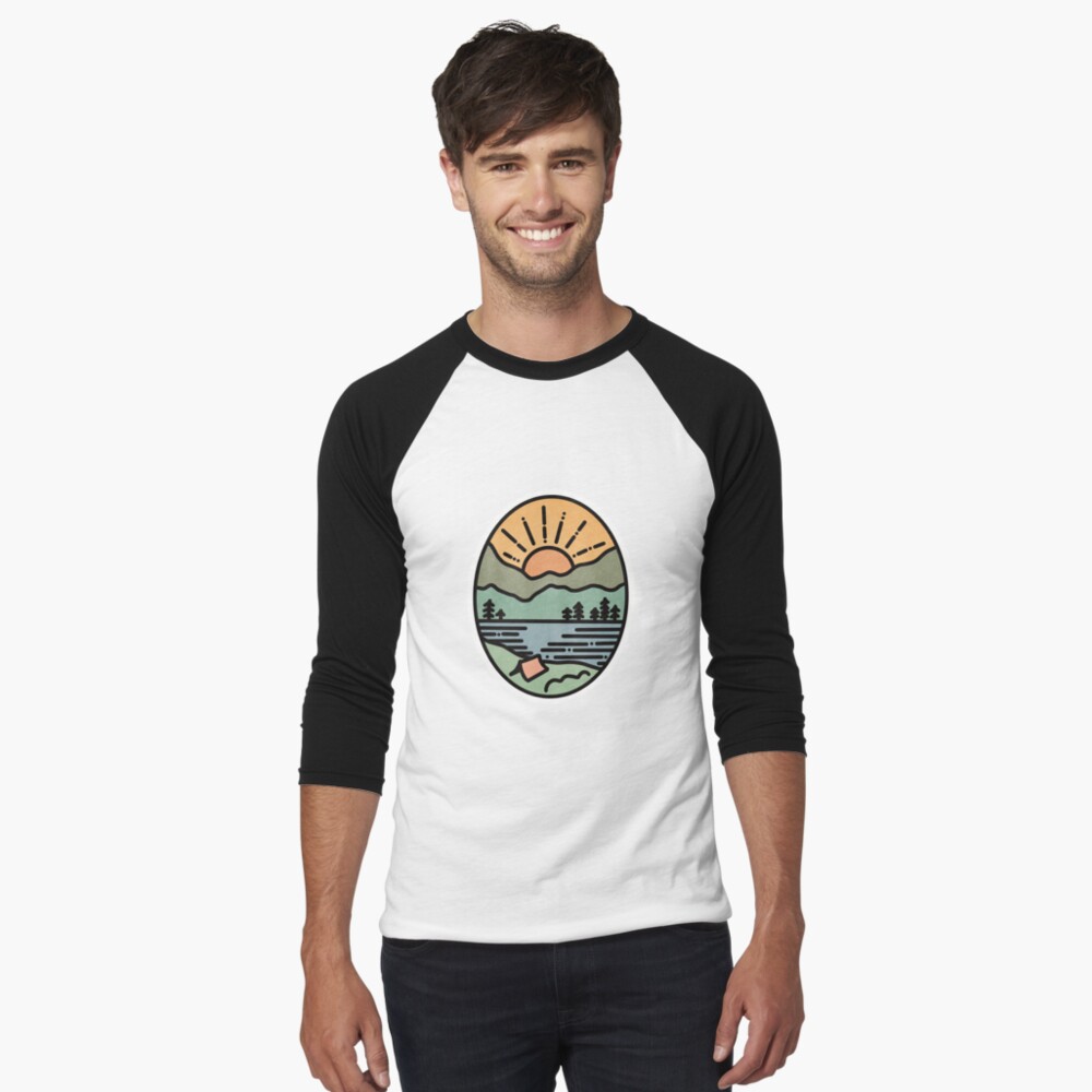 Item preview, Baseball ¾ Sleeve T-Shirt designed and sold by itsabbydoodles.
