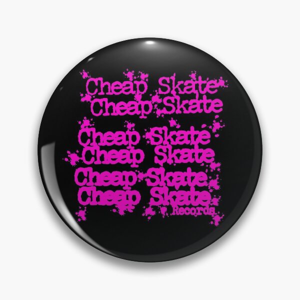 Item preview, Cheapskate Records Type (Pink) designed and sold by Getonboardman.