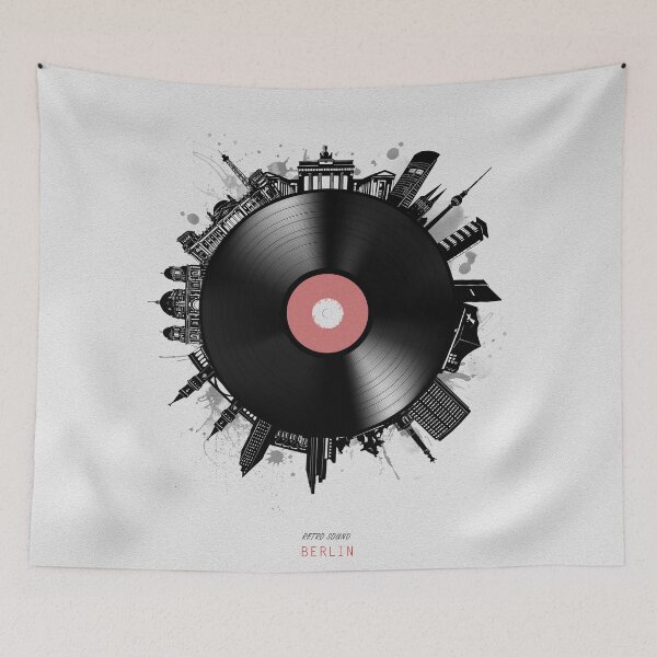 Item preview, berlin skyline vinyl designed and sold by BekimART2.