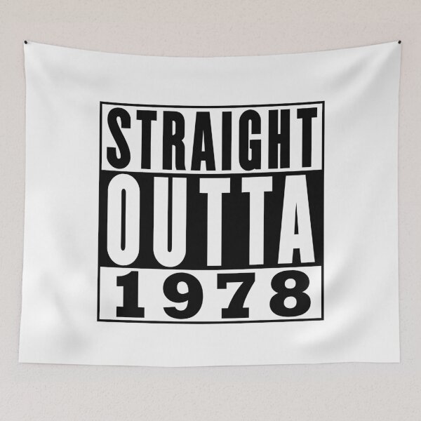Item preview, Straight Outta 1978 Birthday designed and sold by RandomStuffShop.