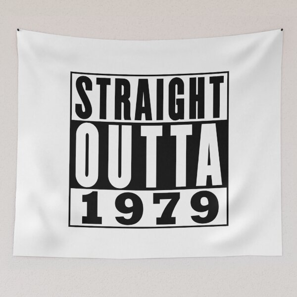 Item preview, Straight Outta 1979 Birthday designed and sold by RandomStuffShop.