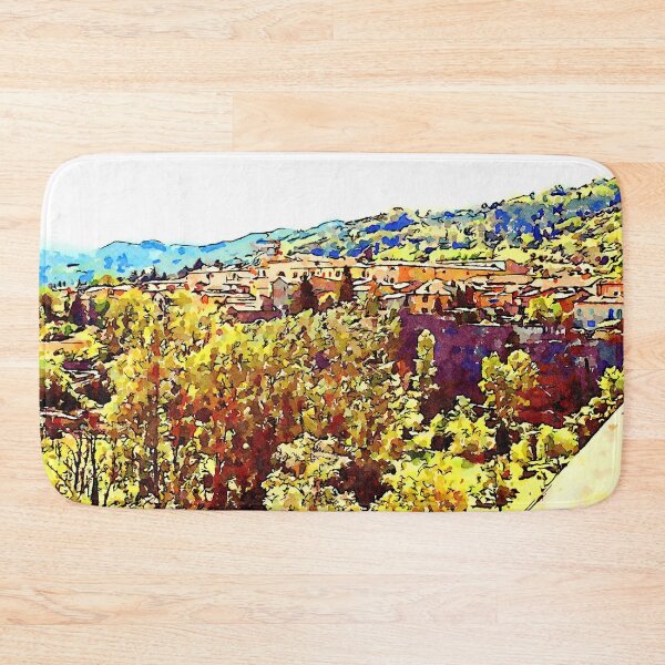 Item preview, Fognano: wood and cityscape designed and sold by Giuseppe Cocco.