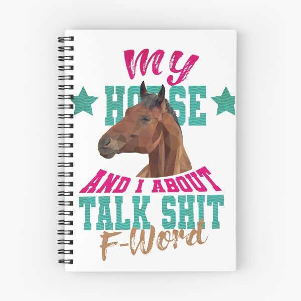 Item preview, My Horse And I Talk Shit About designed and sold by goldewin.