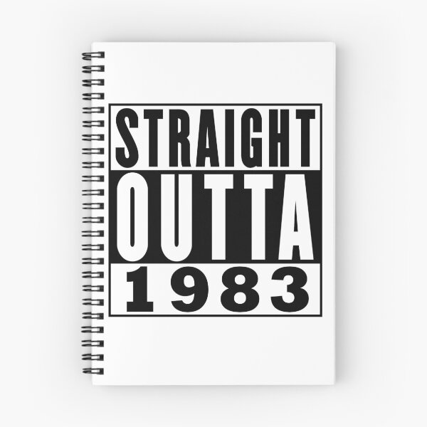 Item preview, Straight Outta 1983 Birthday designed and sold by RandomStuffShop.