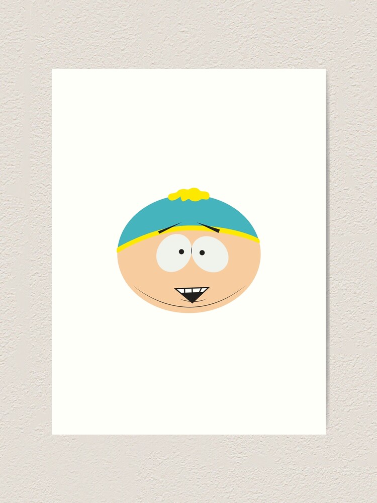 Lamina Artistica South Park Eric Cartman Cara Feliz De Fanatoonic Redbubble