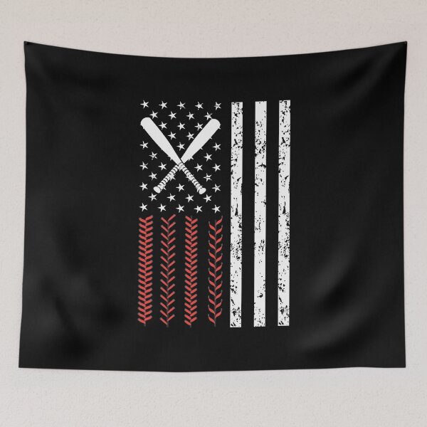 Item preview, Baseball American Flag US Sports  designed and sold by pannolinno.