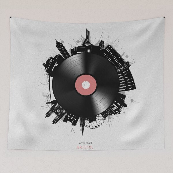 Item preview, bristol skyline vinyl designed and sold by BekimART2.