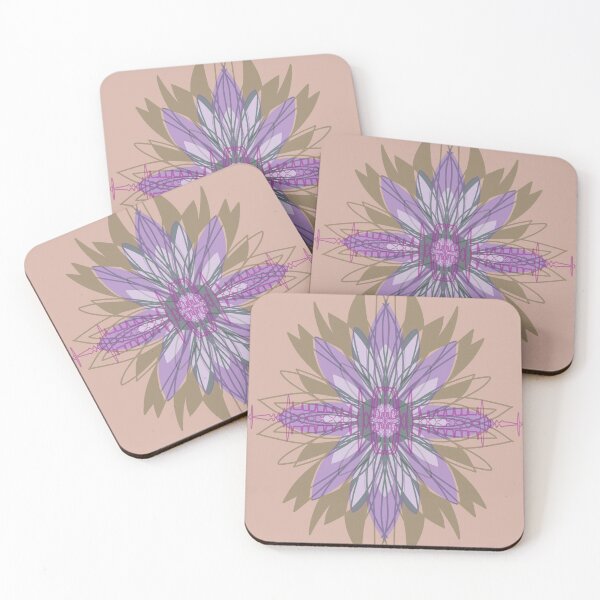 Item preview, Retro Dahlia  designed and sold by Pandacowbatcat.