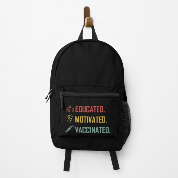 Item preview, Educated Motivated Vaccinated  designed and sold by FLASHOP.