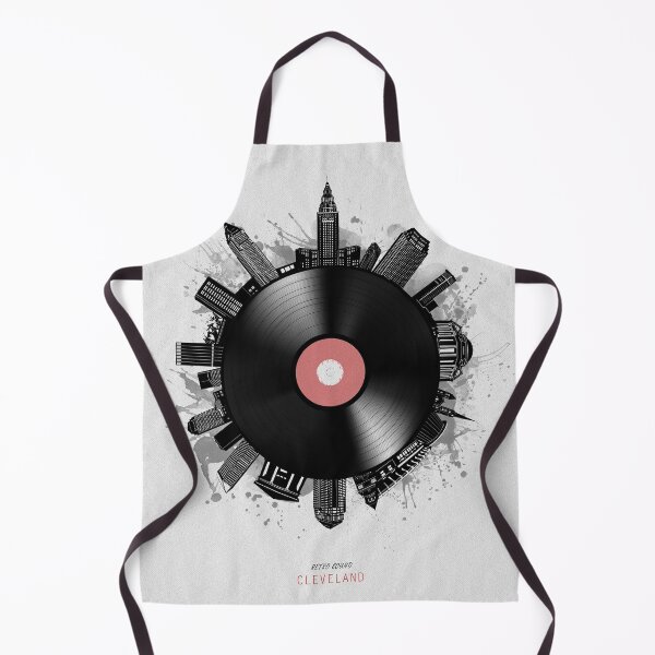 Item preview, cleveland skyline vinyl designed and sold by BekimART2.